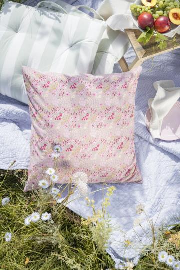 Ib Laursen - Vattæppe Quilt, White/blue stripes