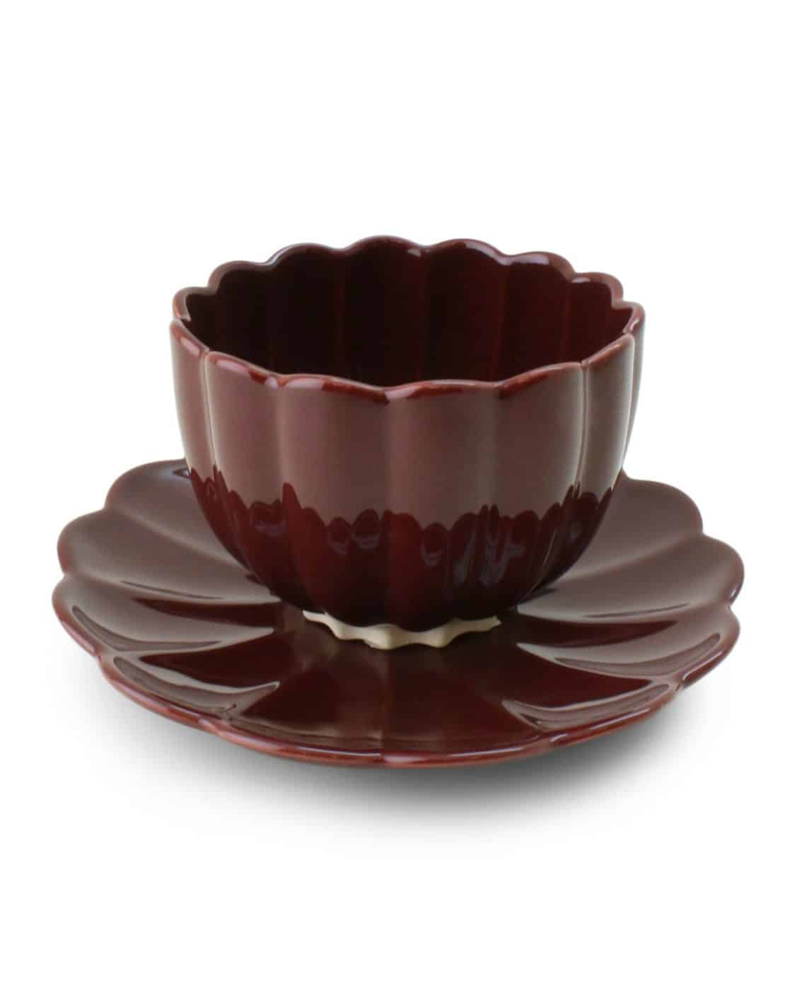 A Kind Gesture – Cosy Stentøj Kop, Mahogany Red
