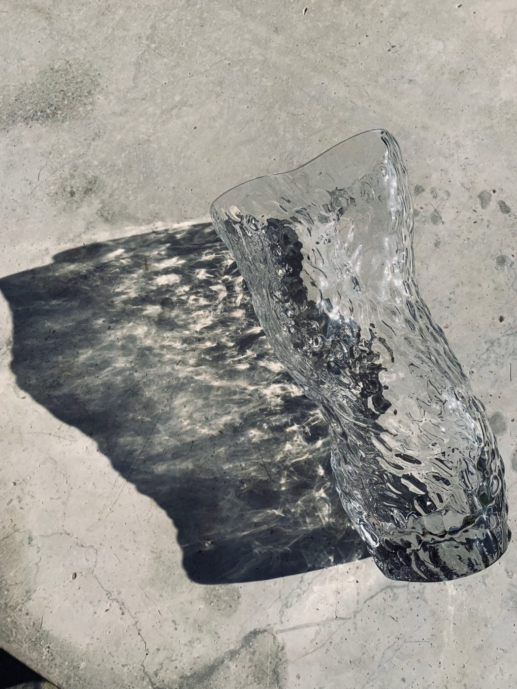 Hein Studio Ostrea Rock Vase - Klar