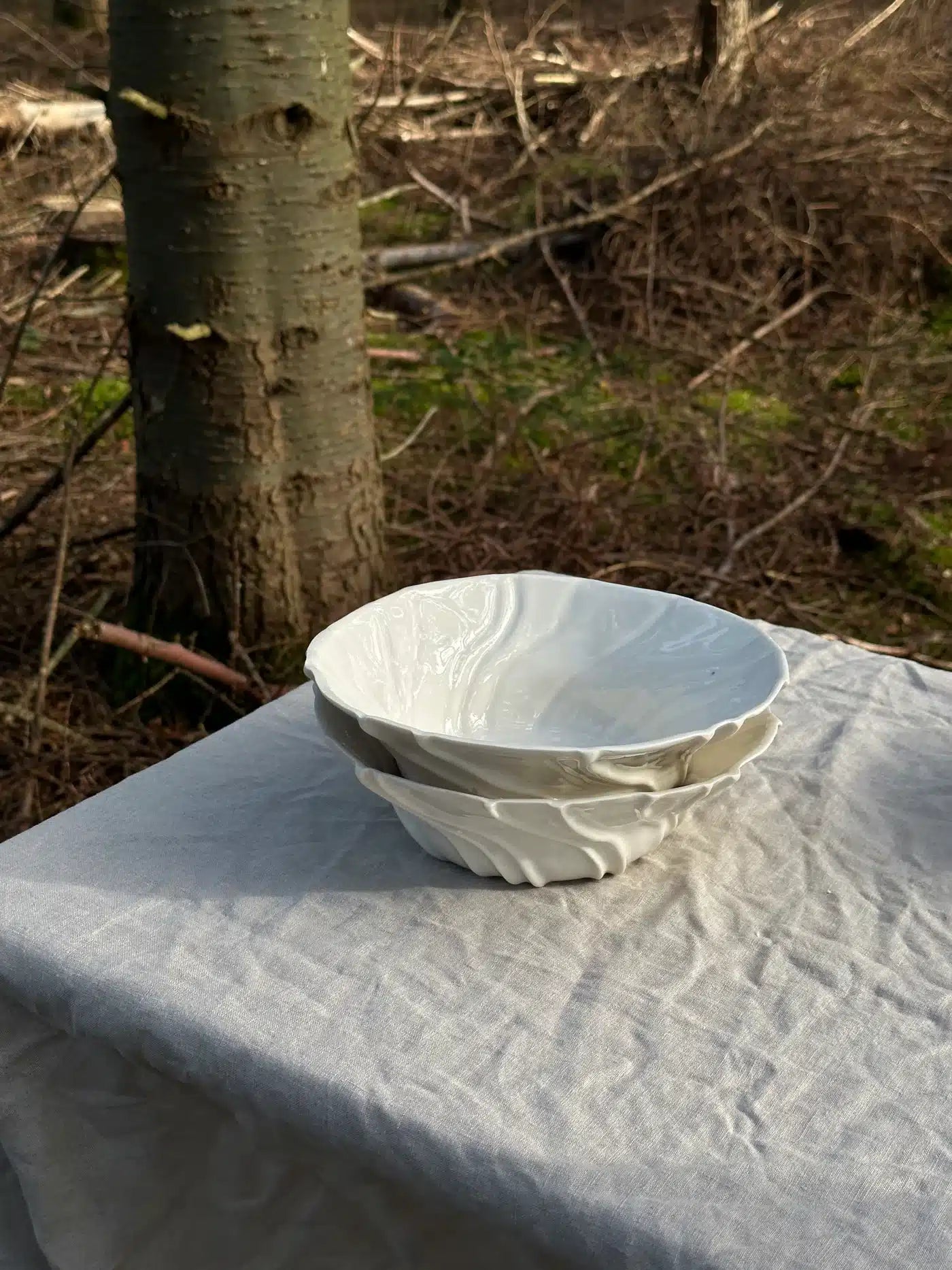 Atelier Marée - Tidevandsskål, Hvid