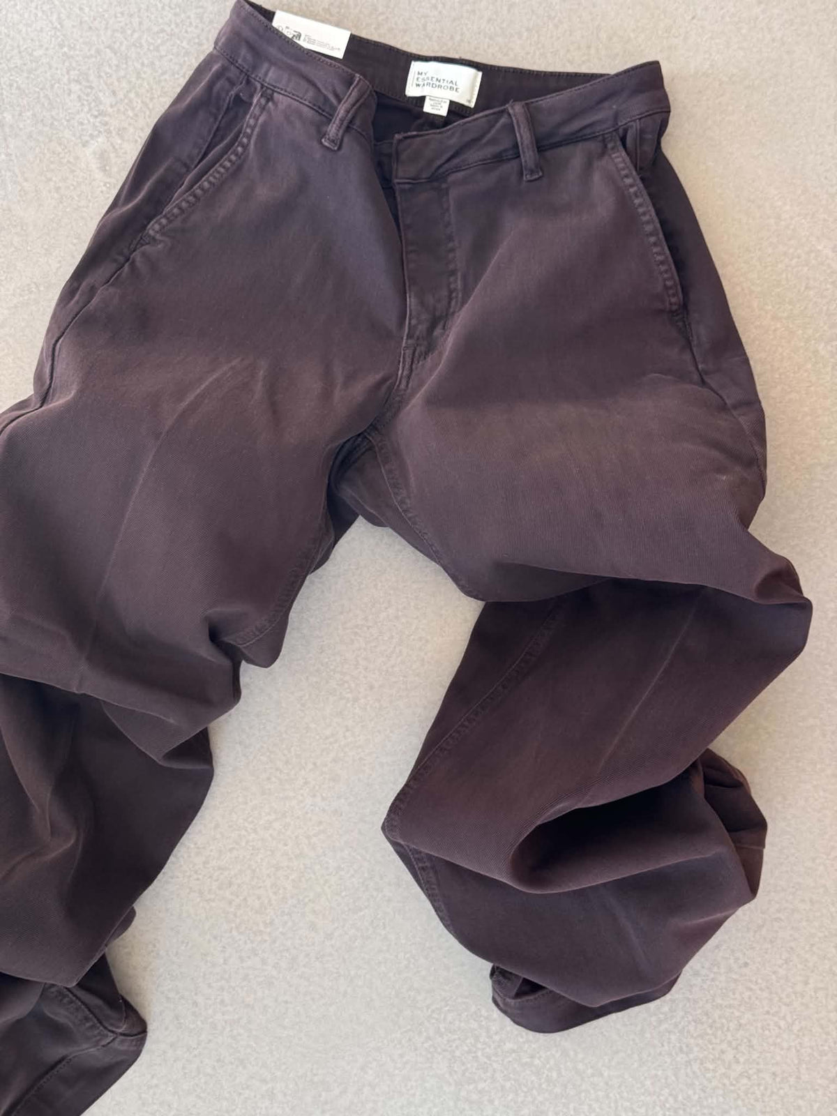 My Essential Wardrobe - Pant Wide MWLara 149, Bison/Brown