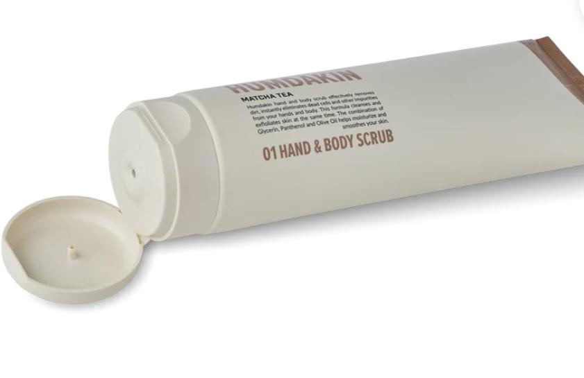 Humdakin - Hand and Body Scrub, Matcha te, 250 ml