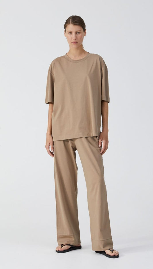 Aiayu - Jersey Pyjamas, Warm Cocoa