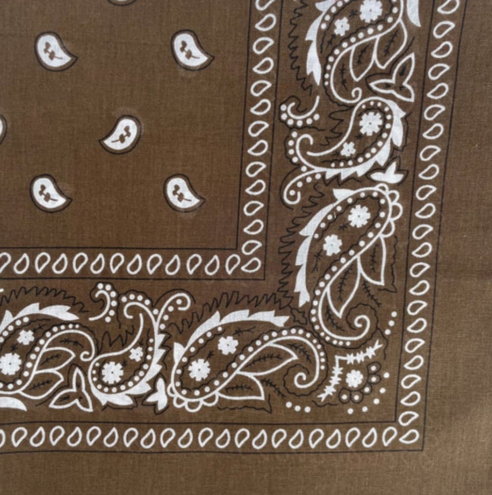 Bella Ballou - Filuca Scarf, Brown, 50x50 cm.