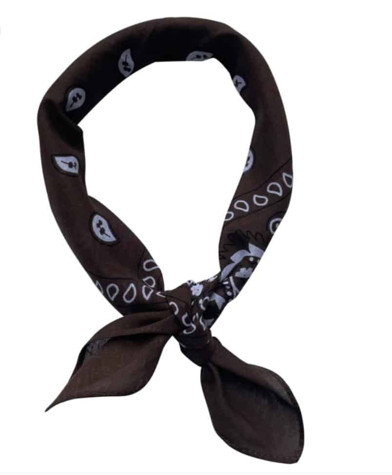 Bella Ballou - Filuca Scarf, Brown, 50x50 cm.