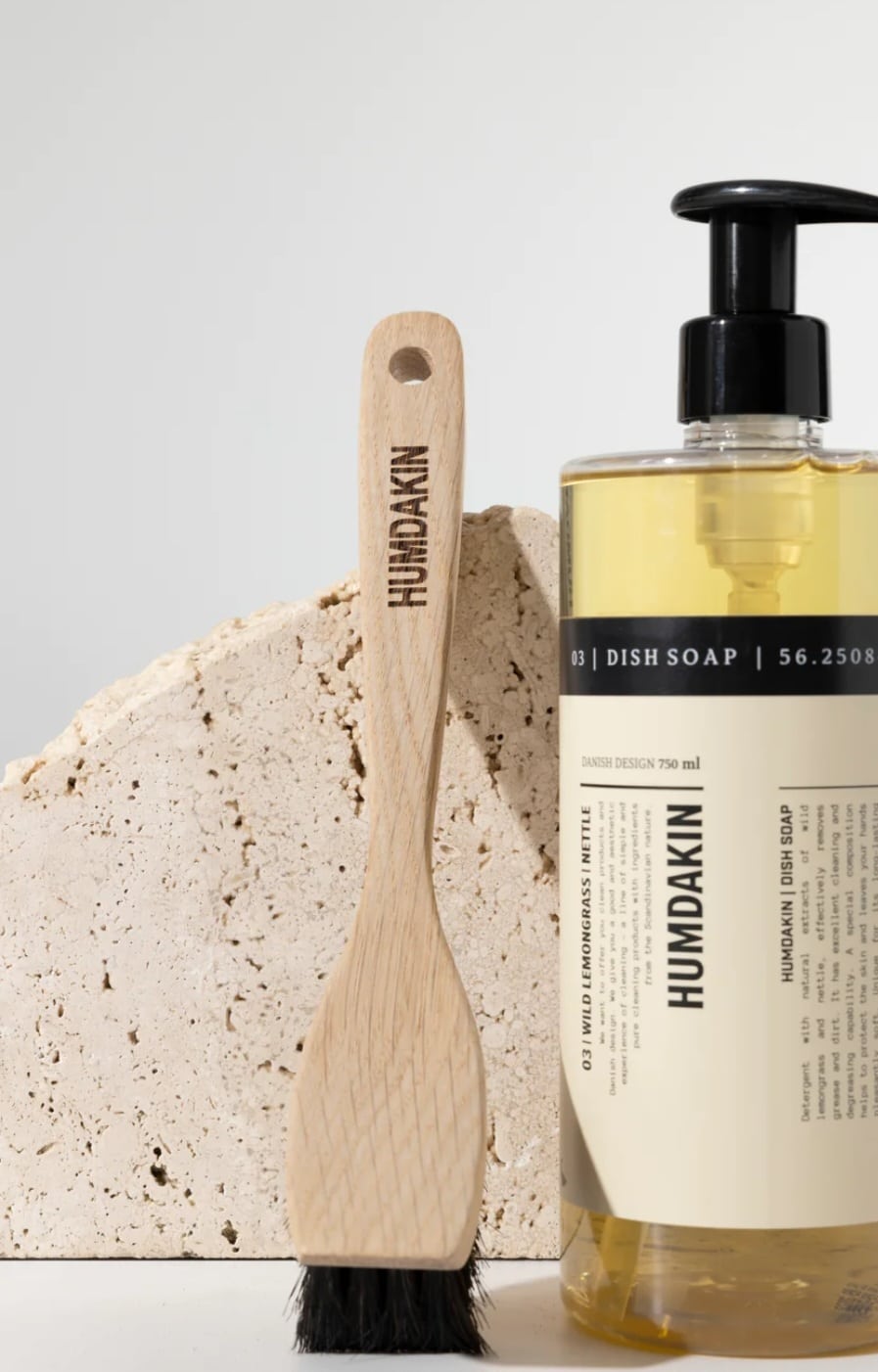 Humdakin - Opvaskebørste, Egetræ og Hestehår