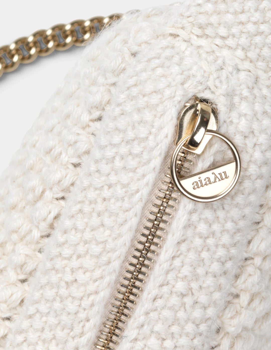Aiayu - Helen Chain Classic Bag, Albicant