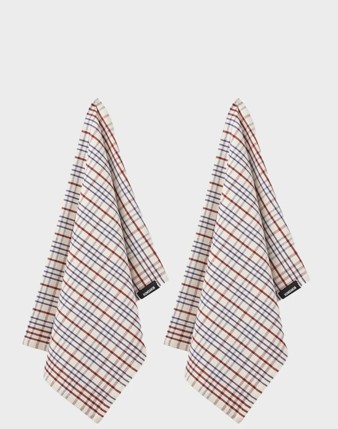 Humdakin - Viskestykker, 2-Paks, 45x70 cm., Checkered Race