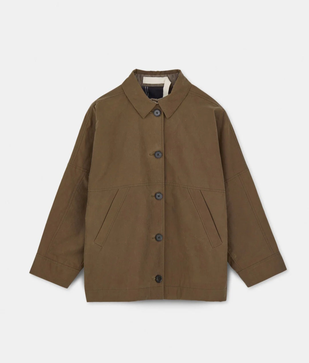 Aiayu - Moa Jacket Oilskin, Bark