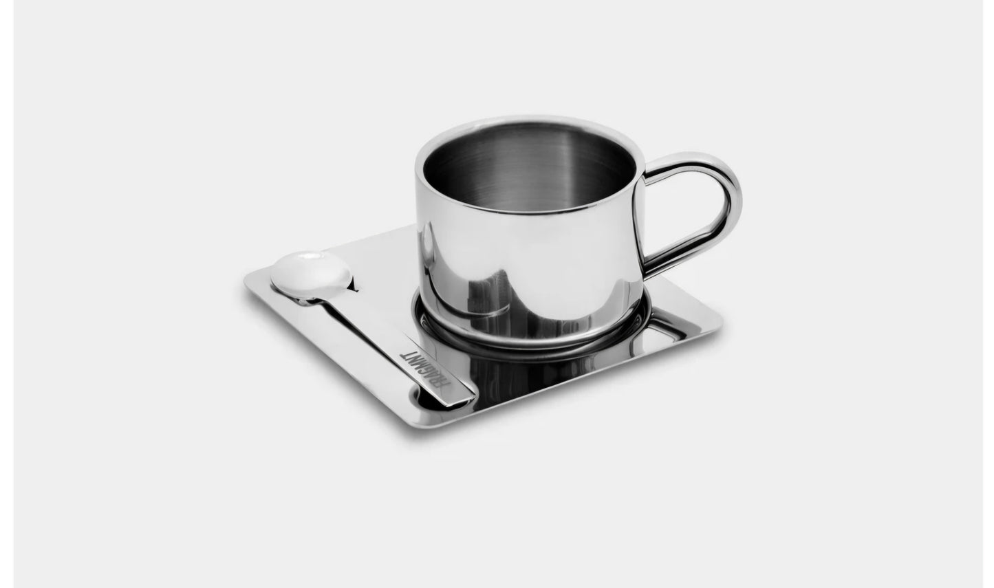Fragmnt - Steel Cup, 175 ml., 25x25x10 cm.