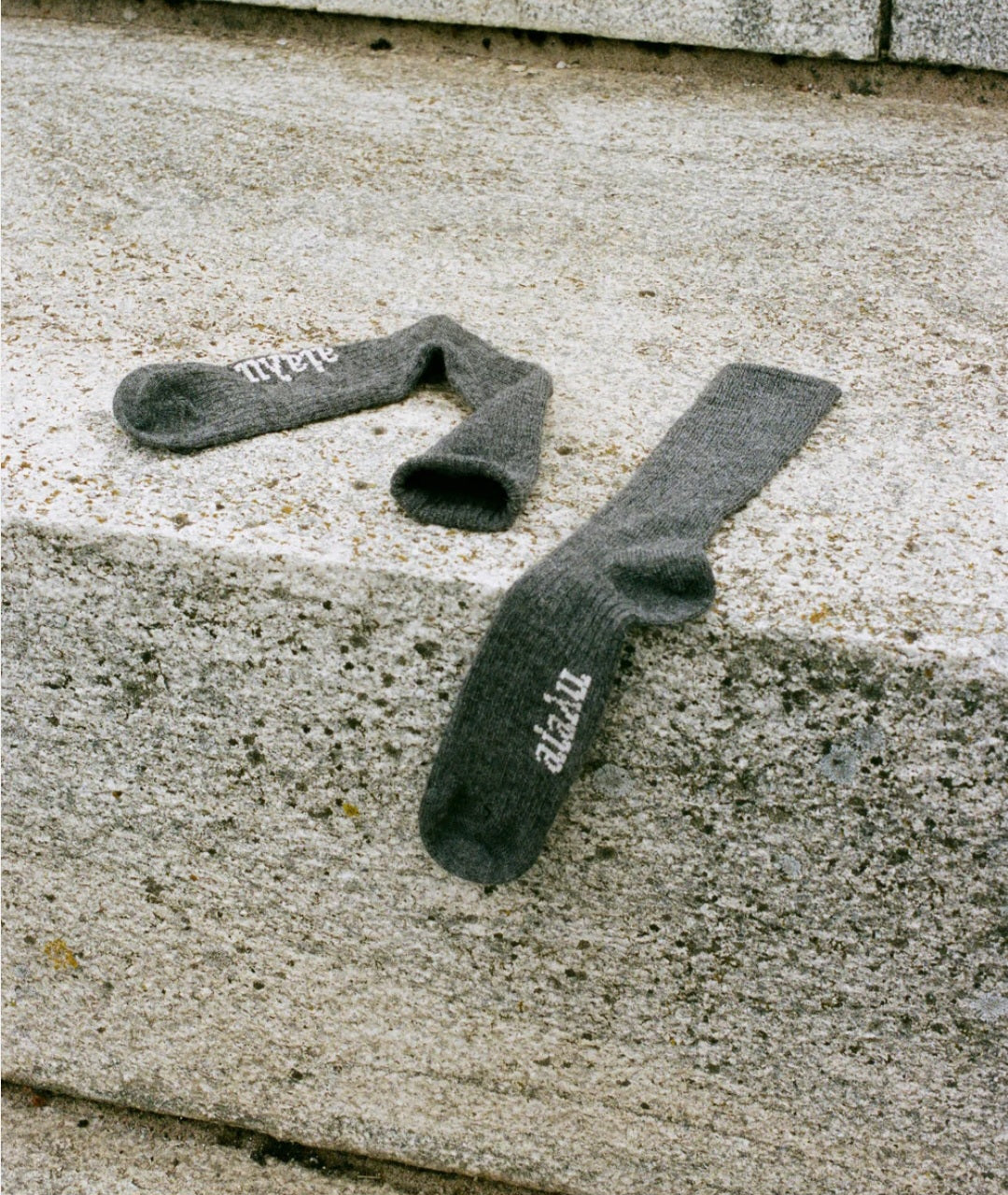 Aiayu - Liama Socks, Pure Stormy
