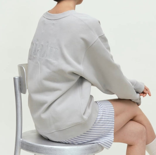 Aiayu - Circular Sweatshirt, Grey