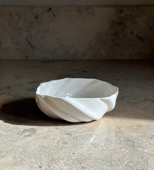 Atelier Marée - Tidevands Snackskål, D11xH4 cm., Hvid