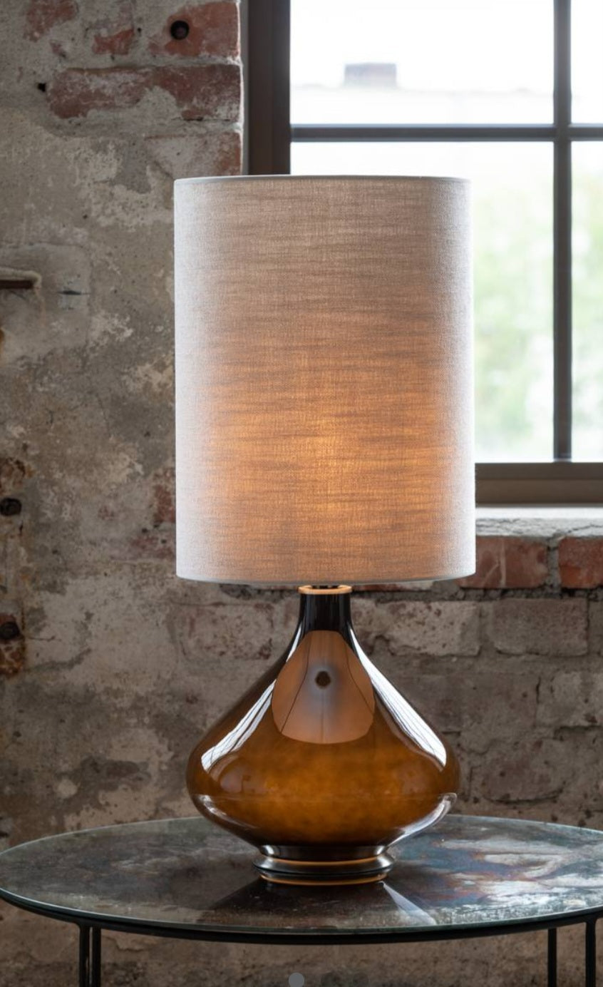 Flavia Lamps by Thawaru - Flavia Negra, London Beige, H70 cm.