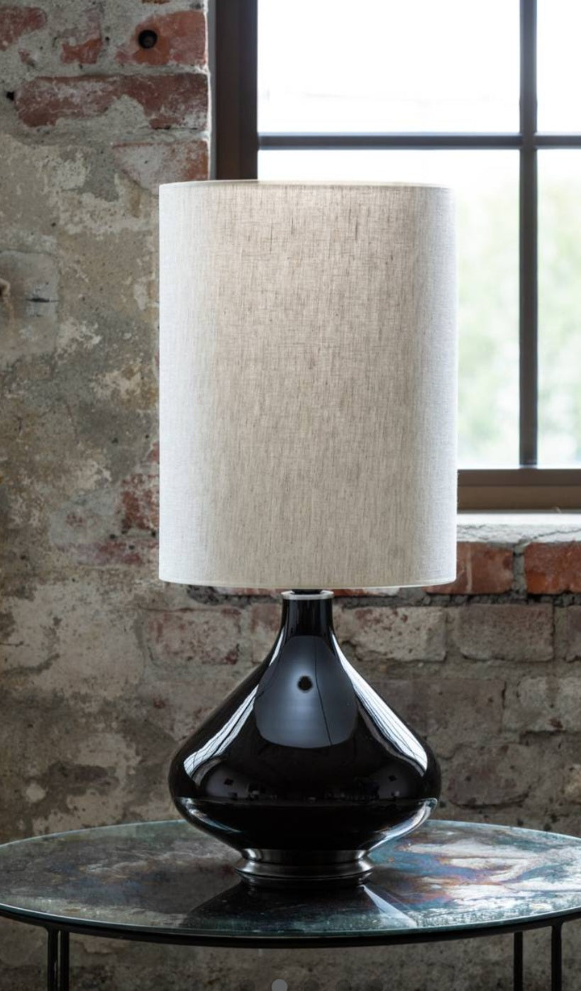 Flavia Lamps by Thawaru - Flavia Negra, Milano Beige, H70 cm.