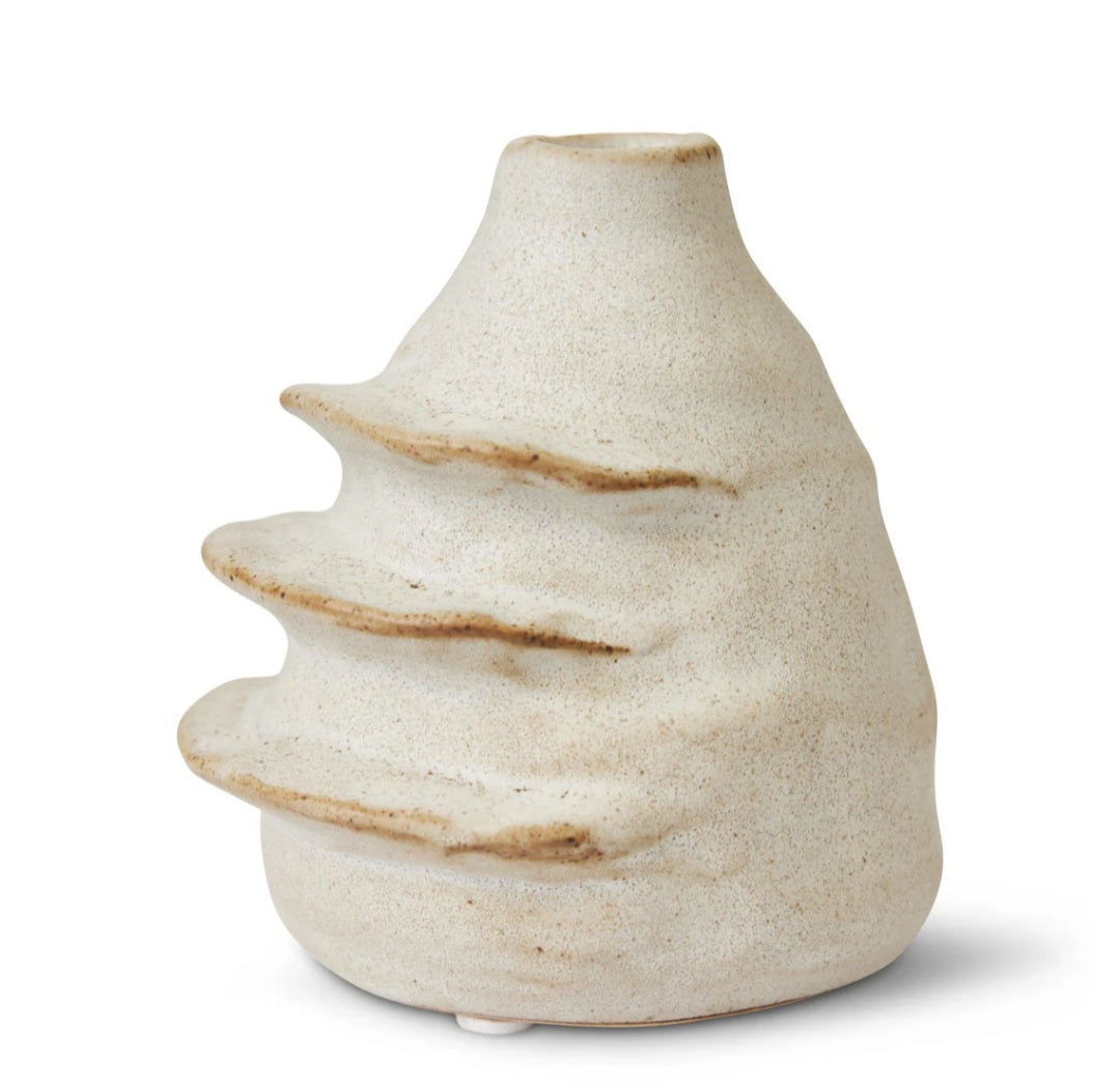 Jakobsdals - Calla Vase, 9,5x10,5x9 cm., Creme