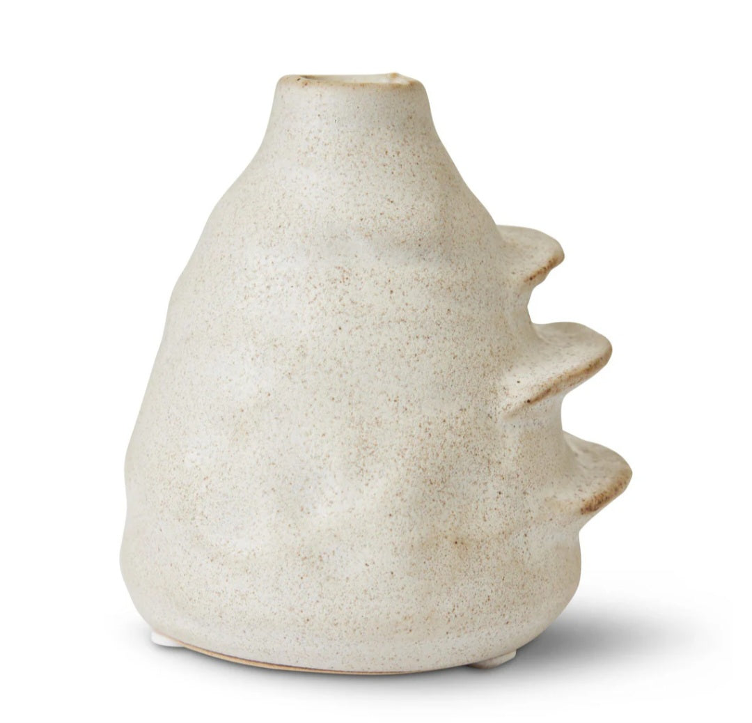 Jakobsdals - Calla Vase, 9,5x10,5x9 cm., Creme
