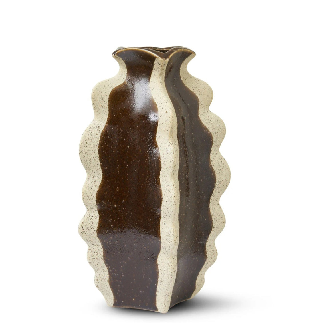 Jakobsdals - Bria Vase, 16,5x18,5x31,5 cm., Stentøj
