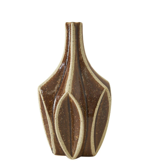 Jakobsdals - Ezra Vase, 15,2x15,2x26 cm., Stentøj
