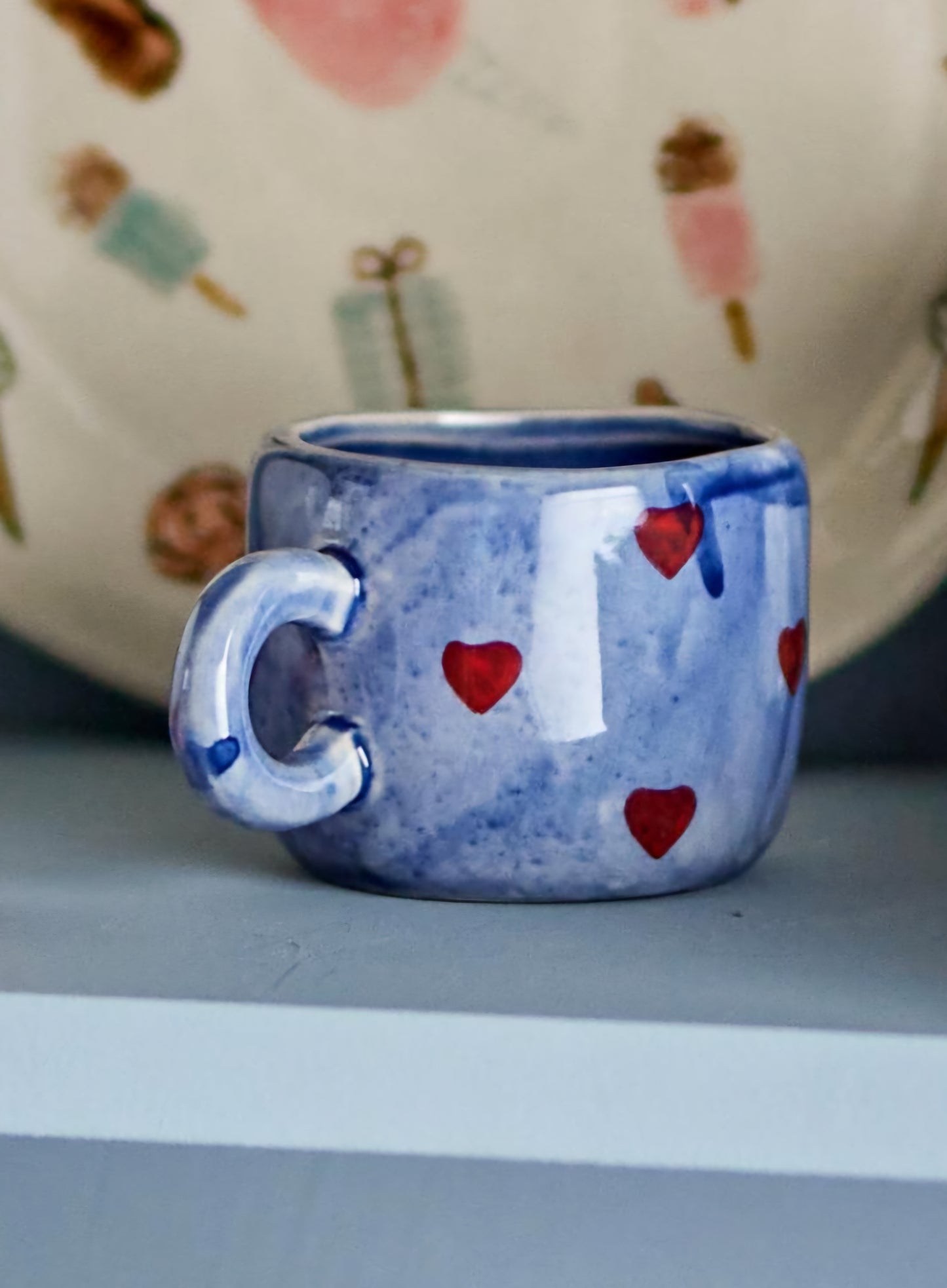 Bloomingville - Nina Kop, Stentøj, Blå