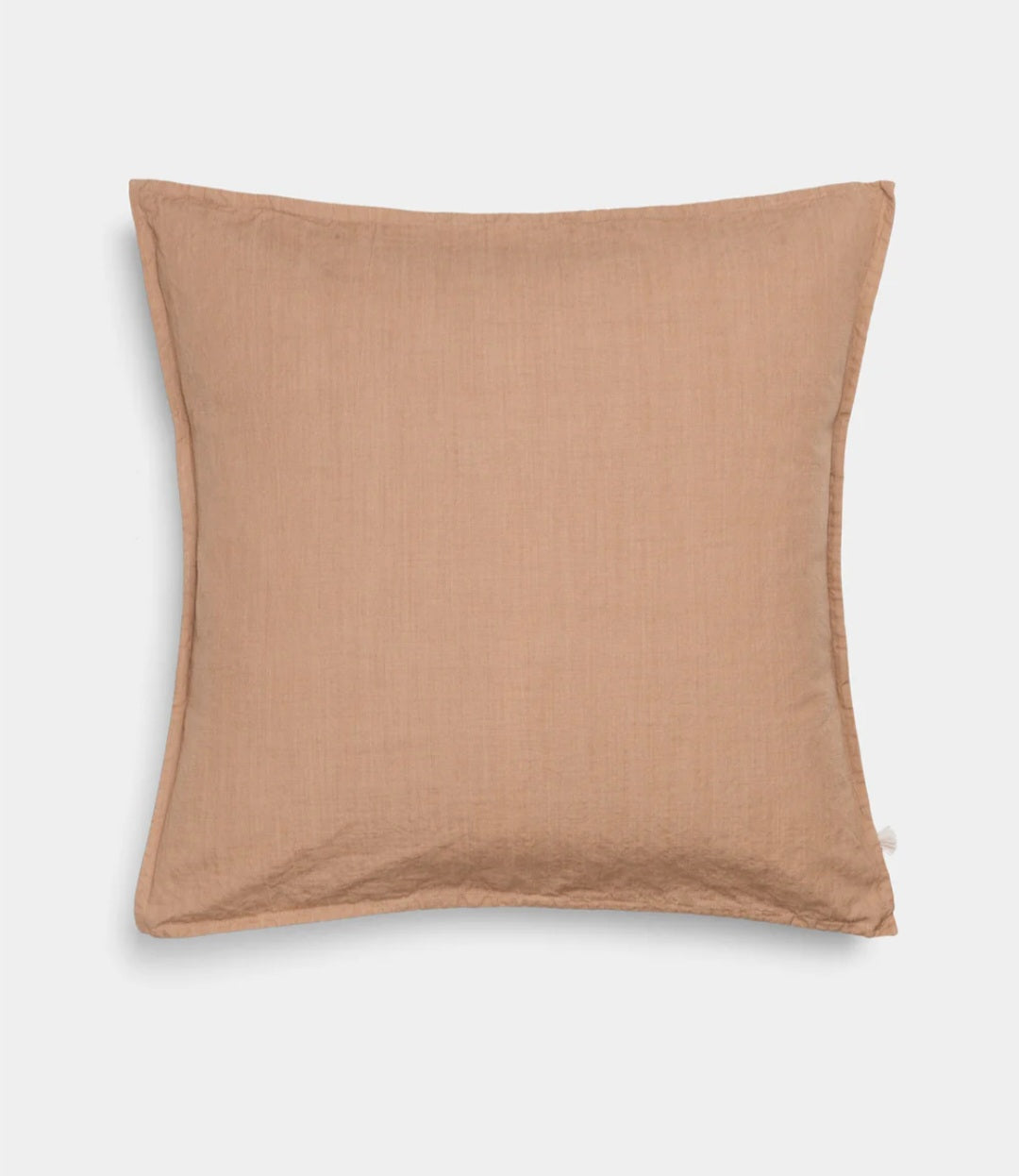 aiayu - Pillow Cotton Slub, 50x50 cm., Light Tabacco