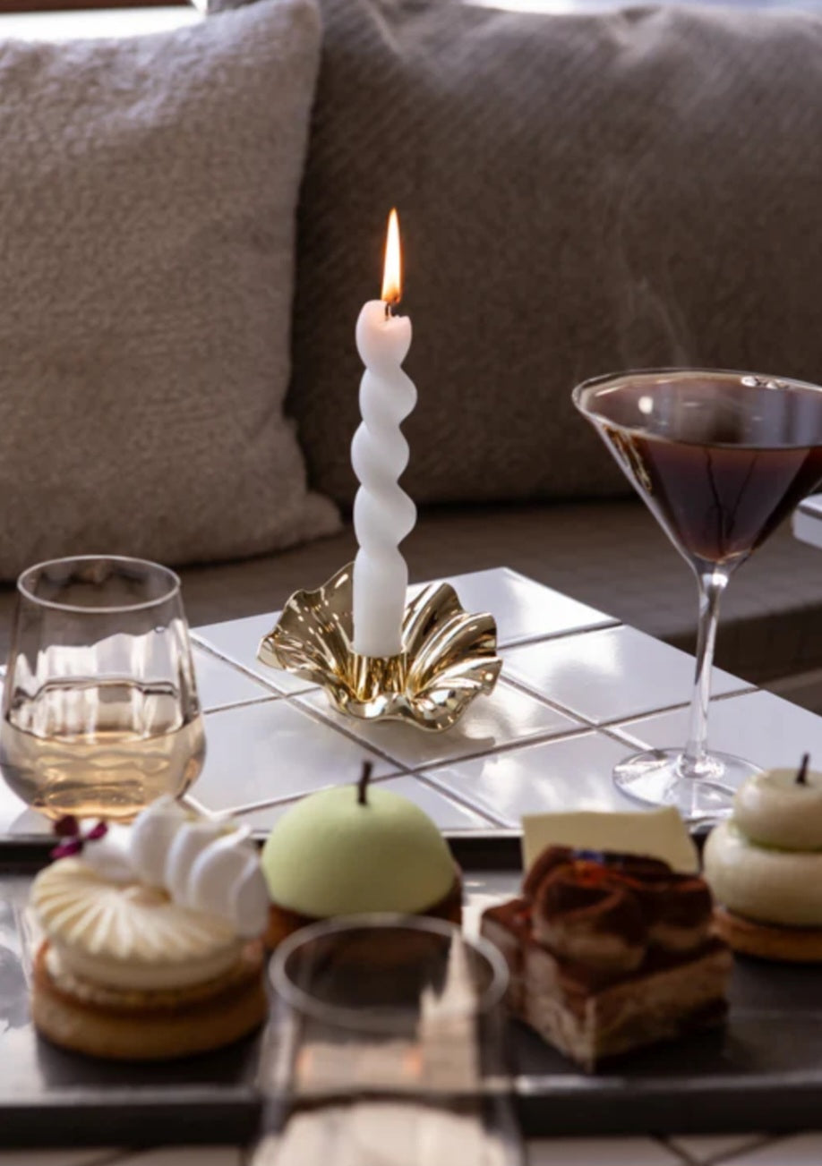 Specktrum - Lea Candle Holder, Golden