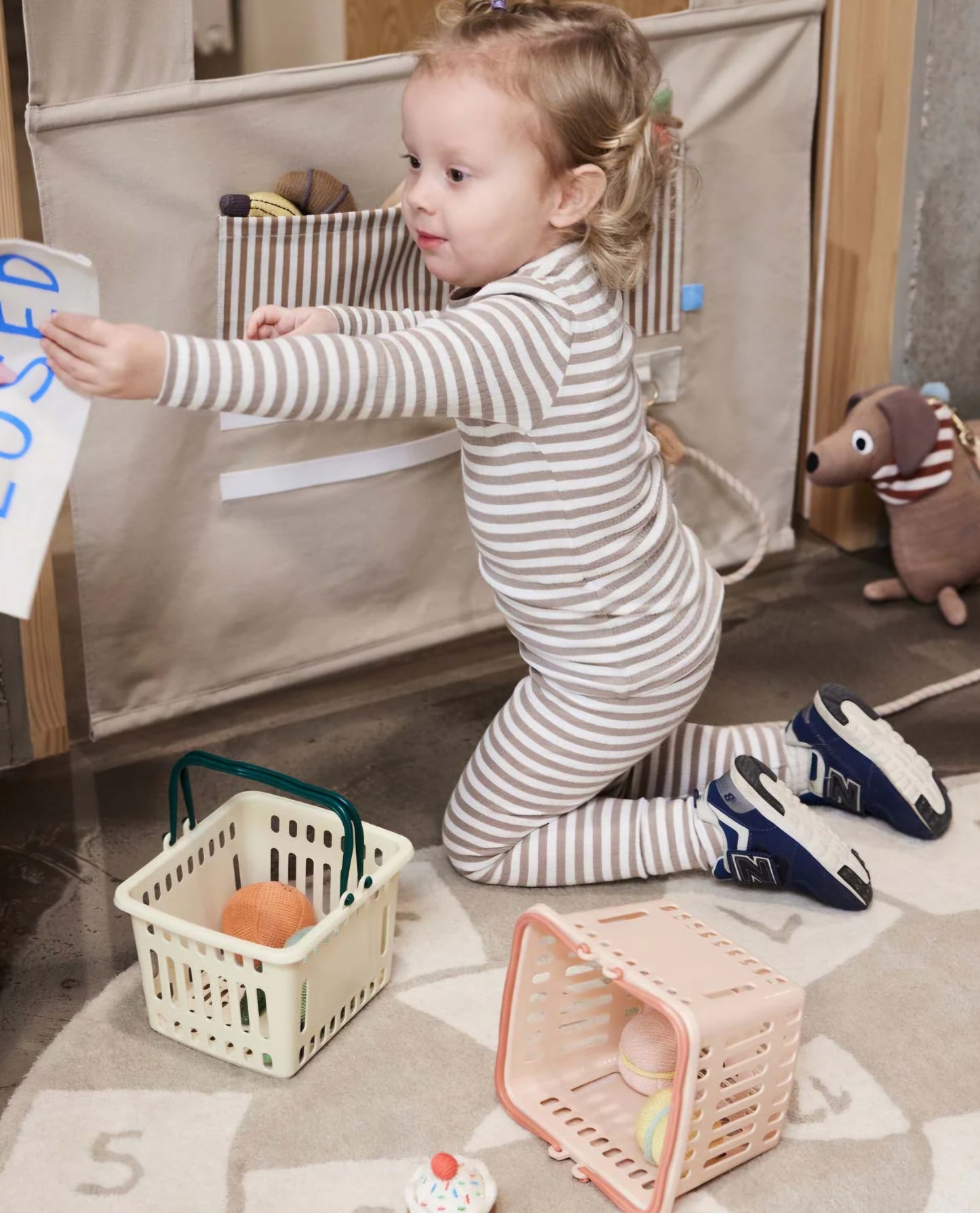OYOY Living Design - Yummy Shopping Basket, Coral