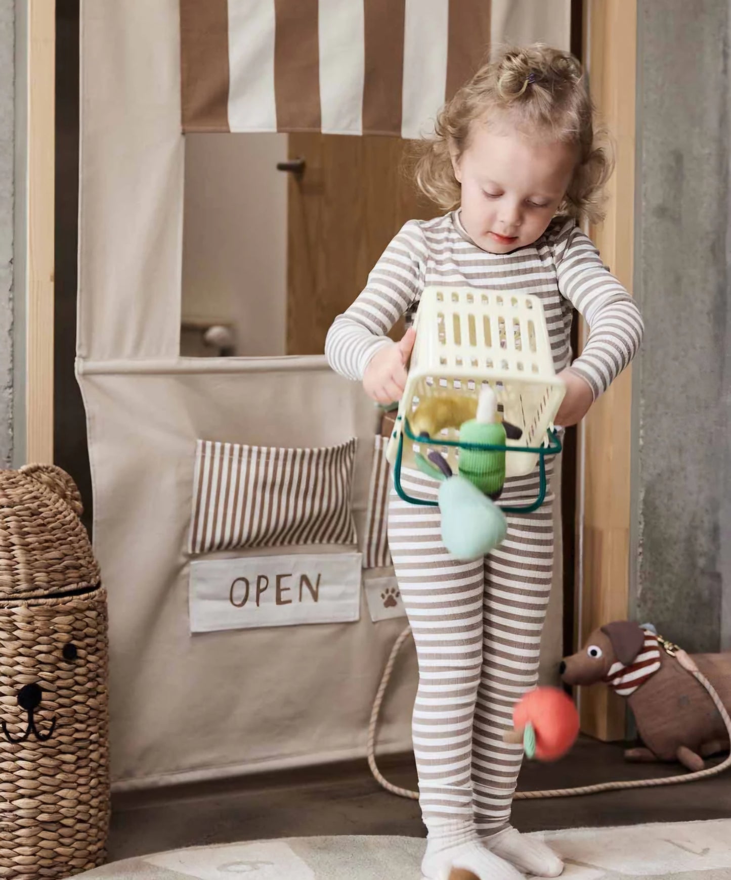 OYOY Living Design - Yummy Shopping Basket, Mellow