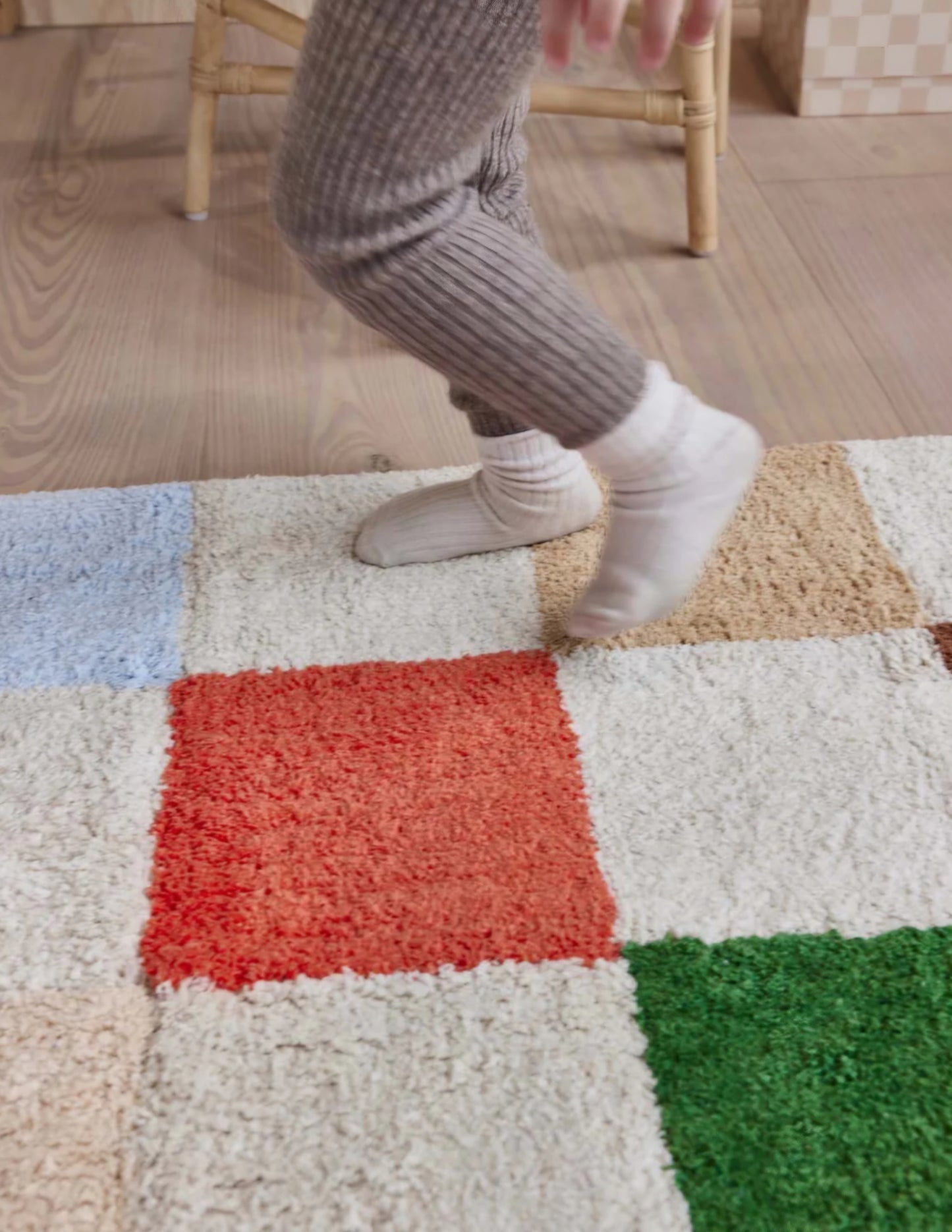 OYOY Living Design - Chess Rug, Multi