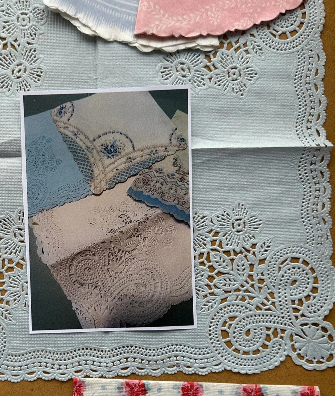 Sissel Edelbo - Vinca Kjole, Vintage Napkins