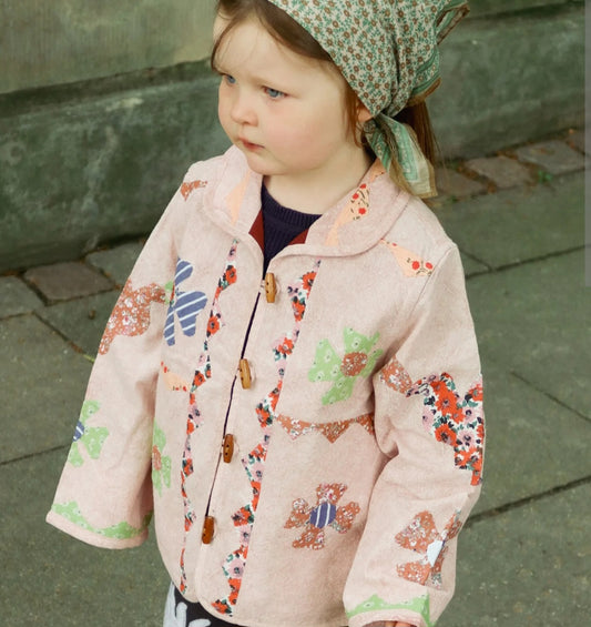 Sissel Edelbo - Peace Mini Jakke, 3-4 år og 5-6 år, Flower Daze