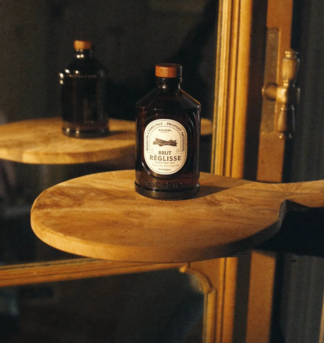 Bacanha - Brut Réglisse/Rå Lakrids Sirup, Økologisk, 400 ml.