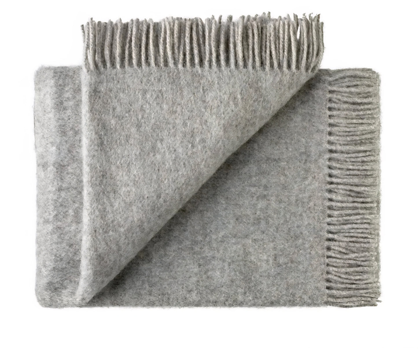Silkeborg Uldspinderi - Season Plaid, 130x200 cm., Medium Grey
