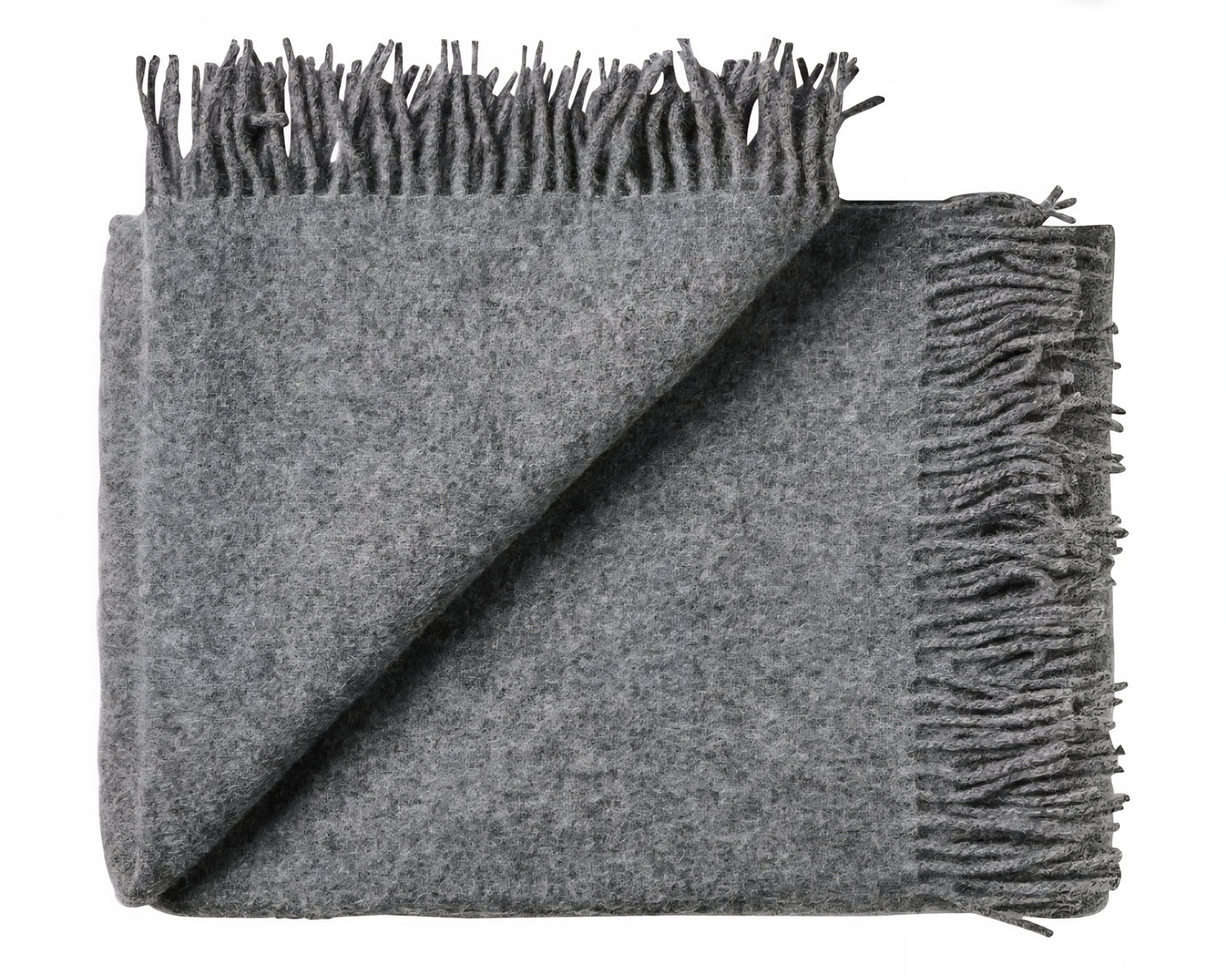 Silkeborg Uldspinderi - Season Plaid, 130x200 cm., Dark Nordic Grey