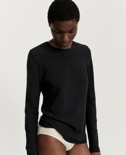 aiayu - Gentle Long Sleeve, Black