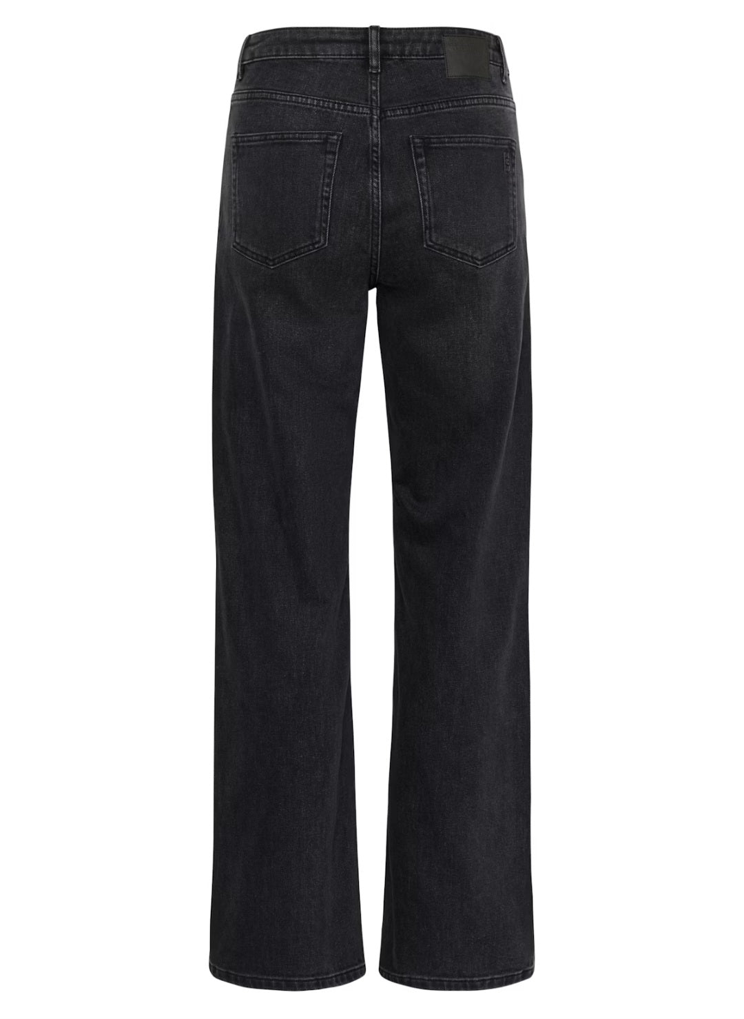 My Essential Wardrobe - The Louis High Wide, Fås i 3 farver - Dark Grey, Medium Blue og Black Retro Wash