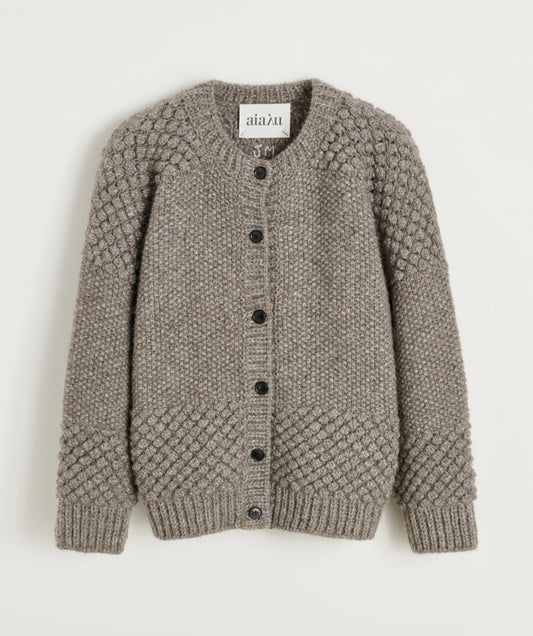 aiayu - Sierra Cardigan, Pure Grey