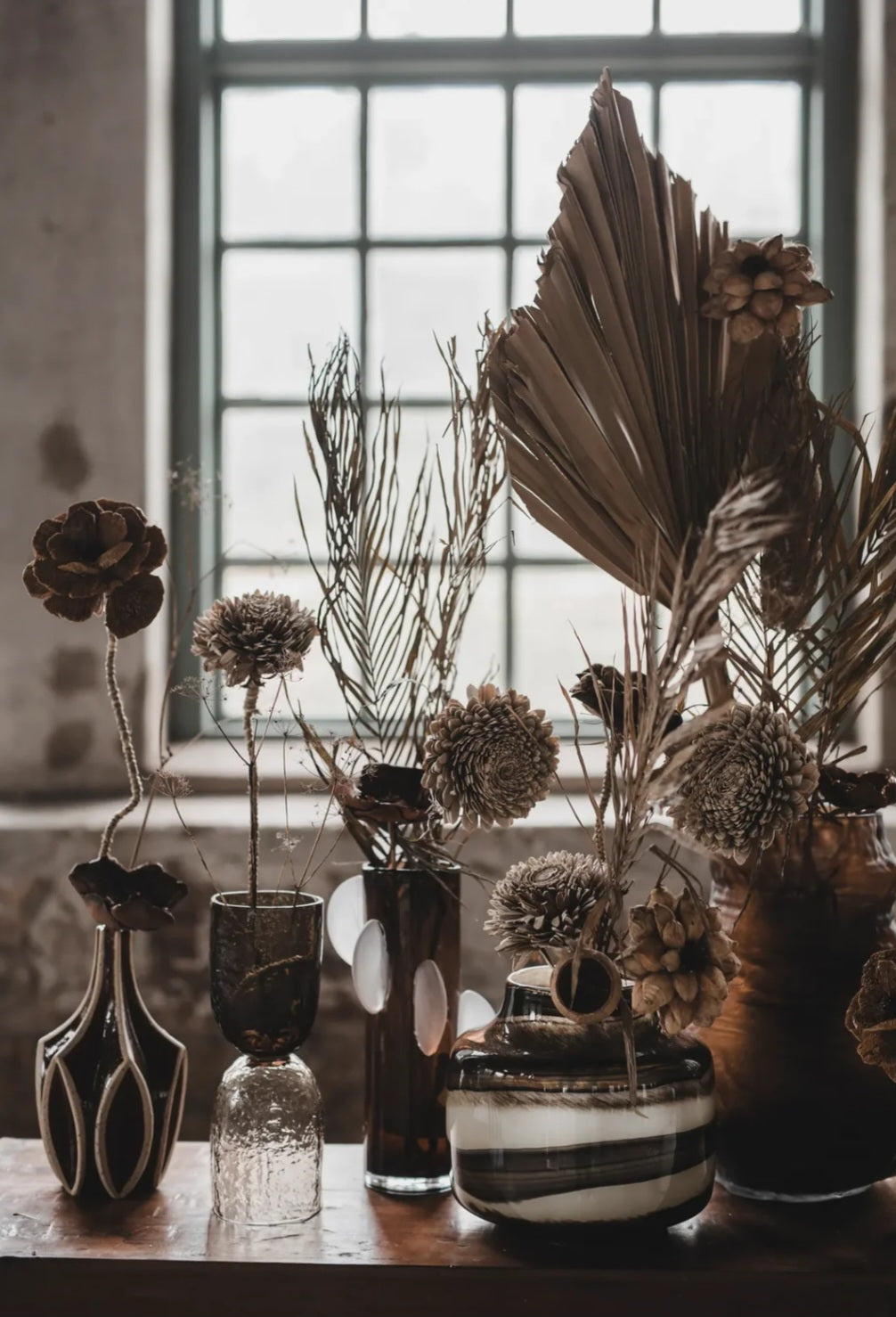 Jakobsdals - Flore Palm Spear Dekoration, 40x40x90 cm.