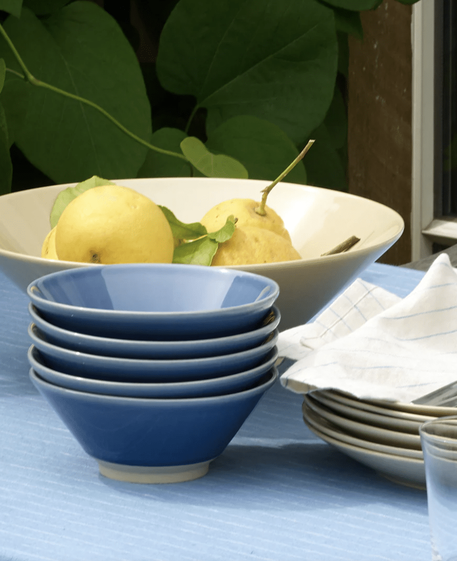 Stilleben - Memphis Bowl - Ø17, Dusty Blue