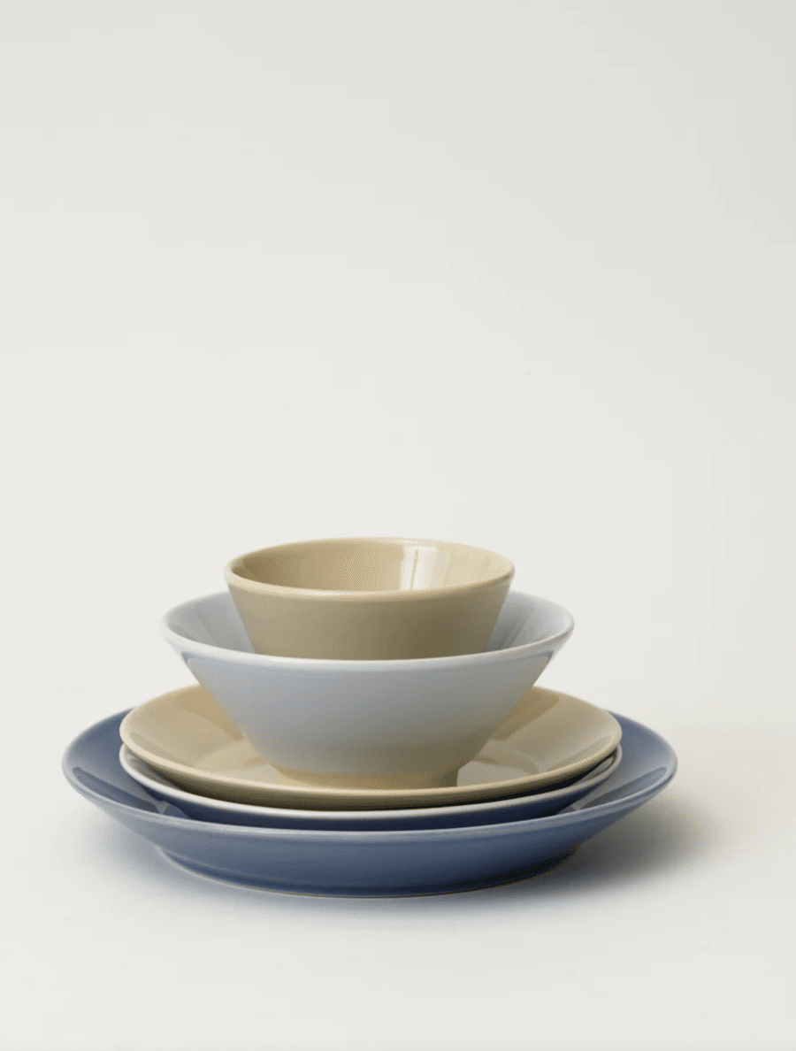 Stilleben - Memphis Bowl - Ø17, Dusty Blue