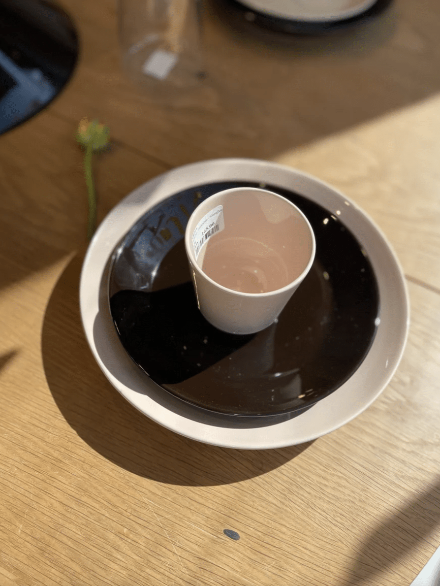 Stilleben - Memphis Lunch Plate Ø21, Cocoa