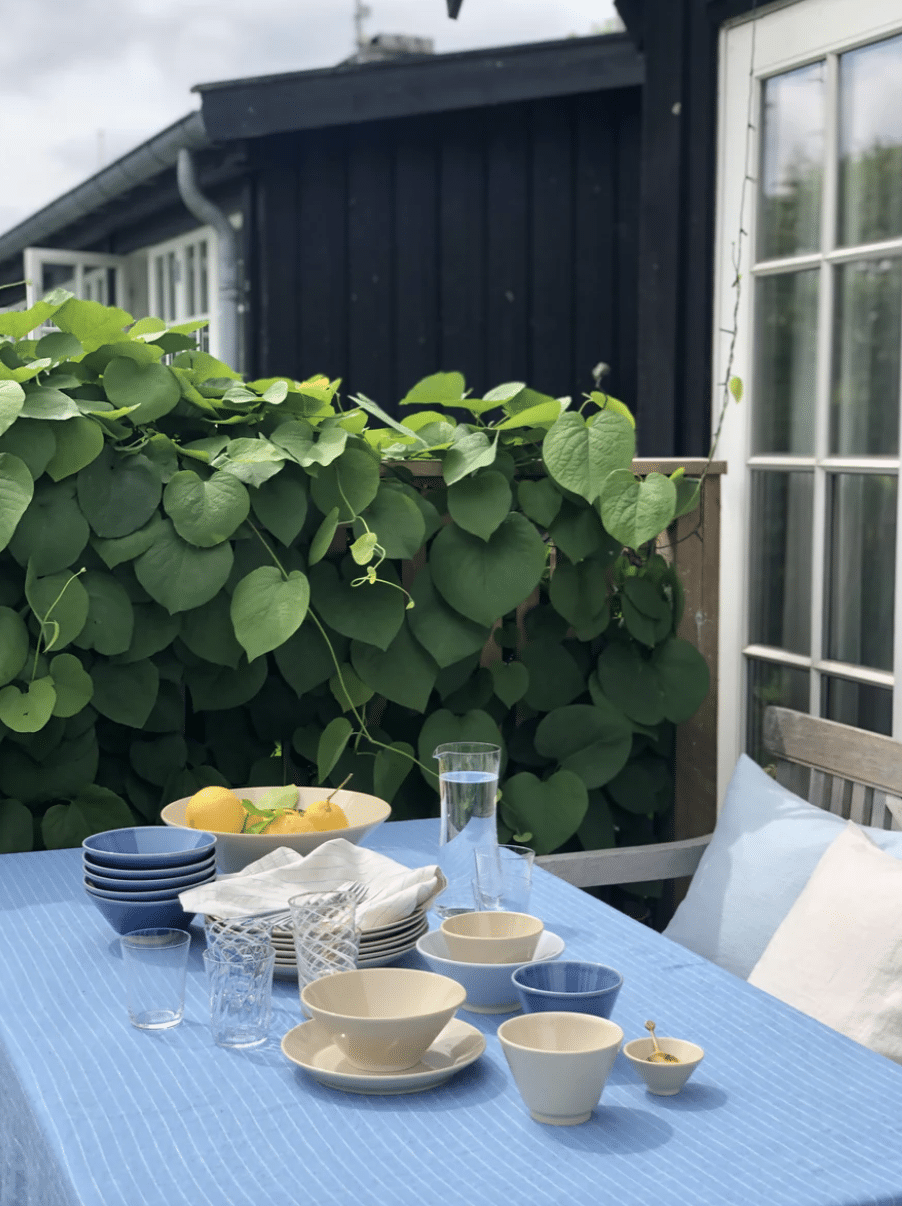 Stilleben - Memphis Lunch Plate Ø21, Dusty Blue