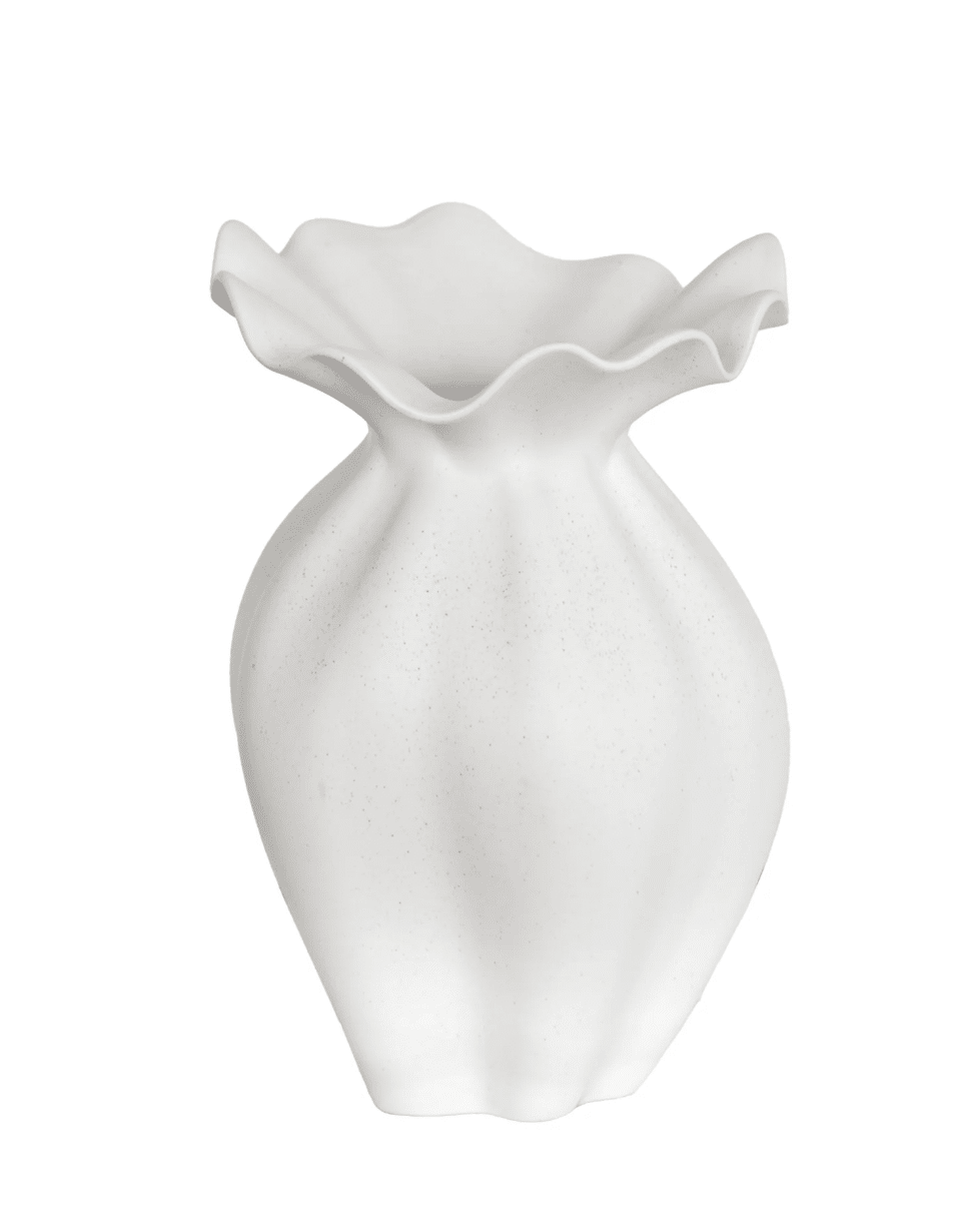 Specktrum - Nellie Vase, Medium, Off White
