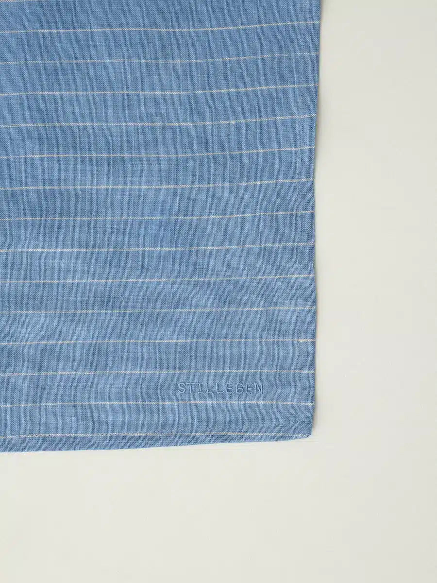 Stilleben - Tablecloth 140 x 250 cm, Blue/Limestone