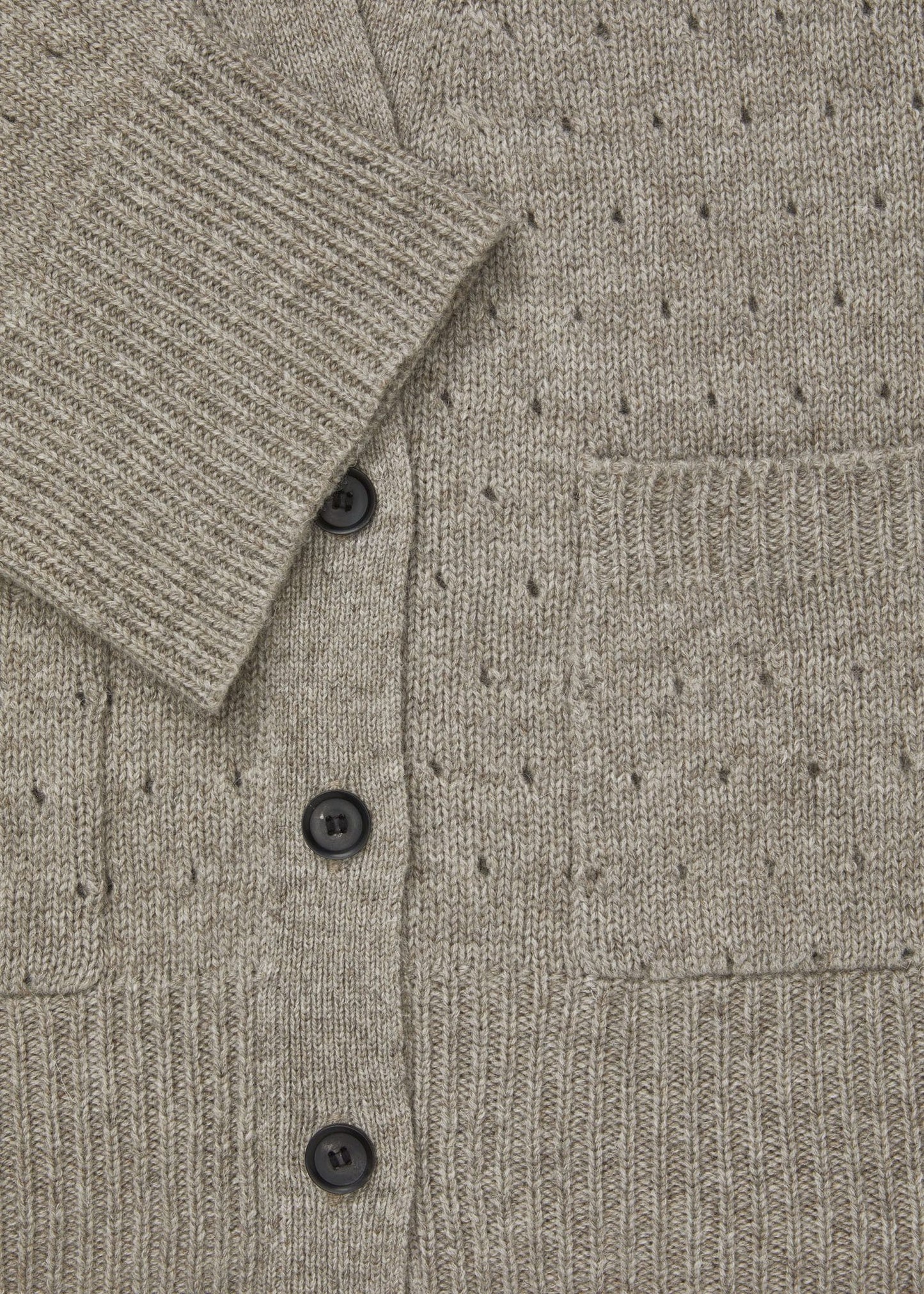 Aiayu - Cora Dot Cardigan, Pure Soil