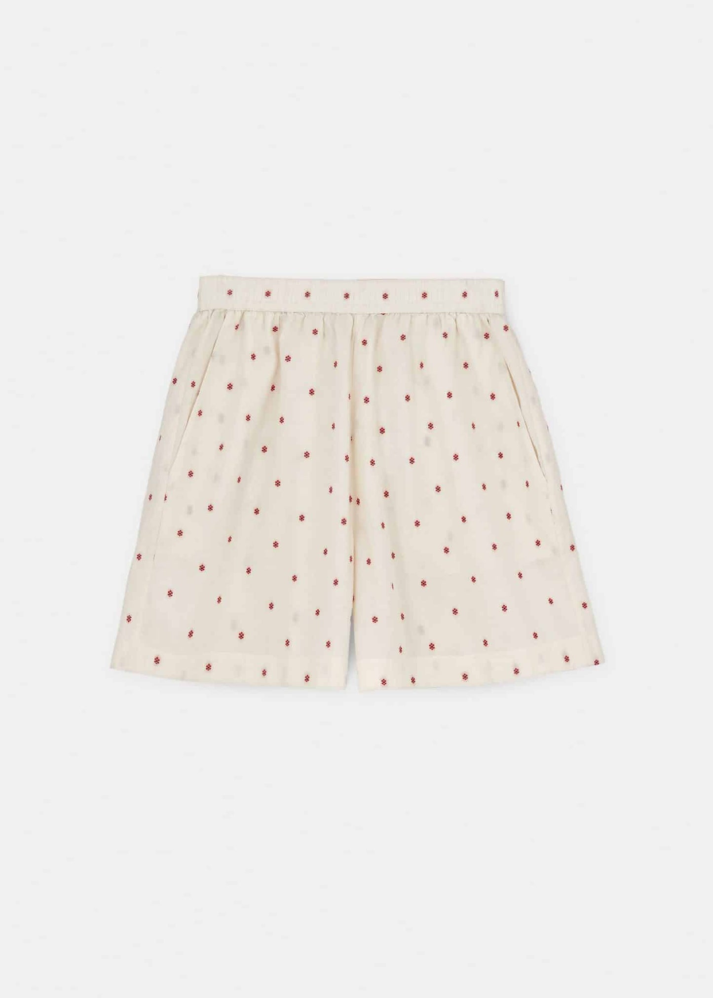 Aiayu - Lulu Shorts Flore, Mix Creme