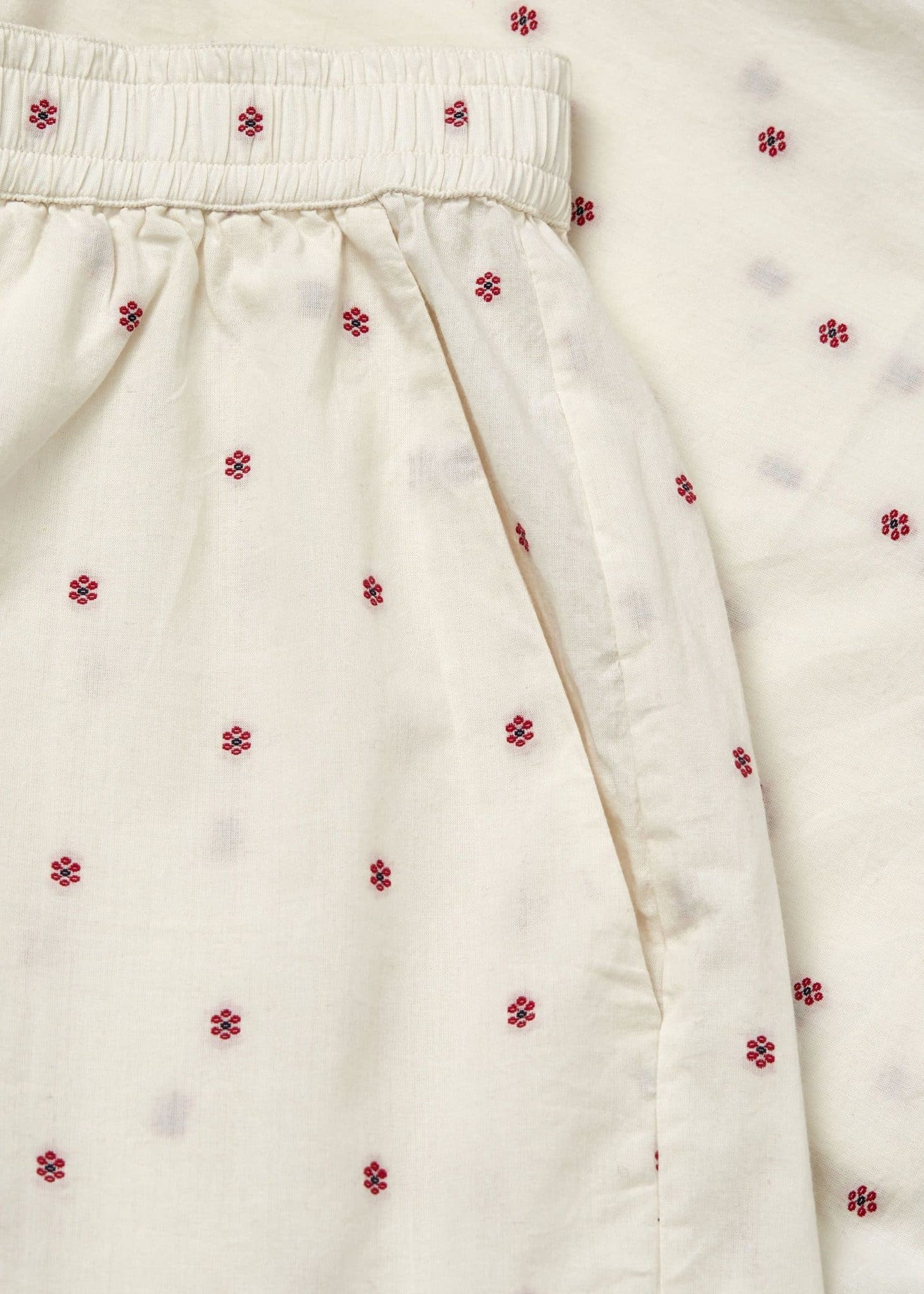 Aiayu - Lulu Shorts Flore, Mix Creme