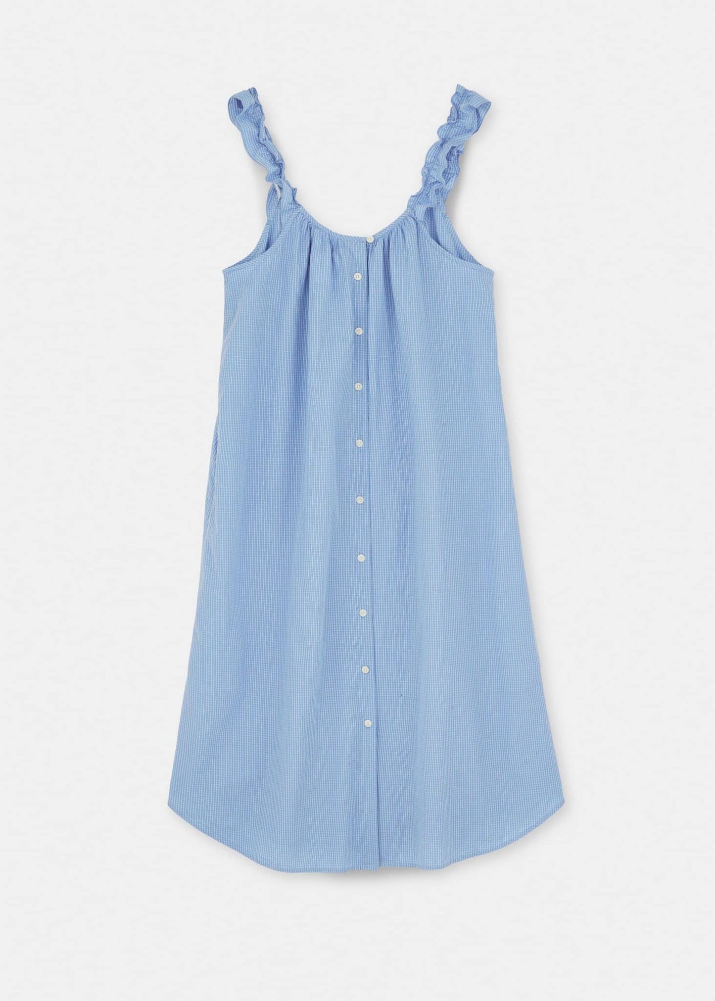 Aiayu - Susanna Dress Check, Mix Blue