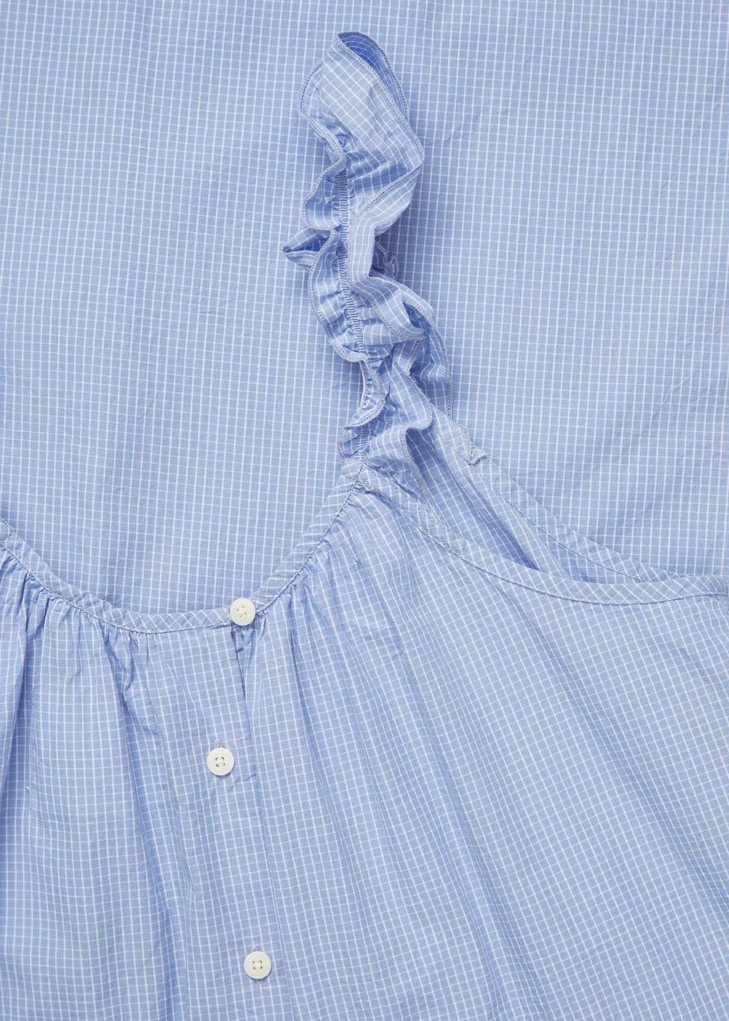Aiayu - Susanna Dress Check, Mix Blue