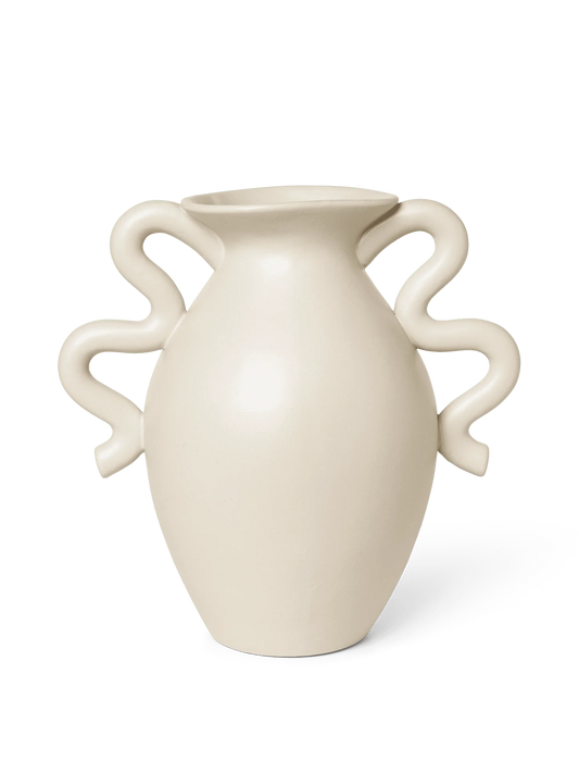 Ferm Living - Verso Table Vase, Cream